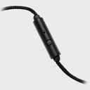 Audífonos con Micrófono AC-300, Alámbrico, 2.2 Metros, Color Negro - Acteck