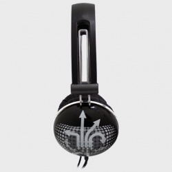 Audífonos con Micrófono AC-300, Alámbrico, 2.2 Metros, Color Negro - Acteck