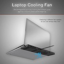 CA Essential Docking Station  – USB C Docking Station with 135W AC Power Adapter (90W Power Delivery), Active Laptop Cooling, Dual Monitor Displays in 4k, 4 USB Type A Ports, Ethernet Port