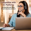 Auriculares Cyber Acoustics CA Essential HS20BT Inalámbrico De Diadema Est&eacute;reo - Negro