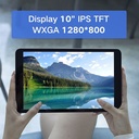 Coolpad Tablet 10" HD Android 10 Tablet, Qualcomm 64bit Processor, Drop Protection, 32GB Storage, 3GB RAM, Quick Charge 3.0, Medieval Gray, 3667AT (Tasker 10" 3GB/32/GB) w/ Protective Case