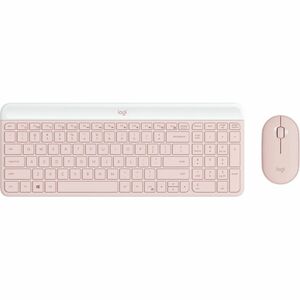 Logitech MK470 Keyboard+Mouse Wireless Slim English Rose