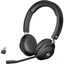 Auriculares inalámbricos Bluetooth HS-2000BT - optimizado para plataformas UC, tecnología de cancelación de ruido, ANC & ENC Color Negro