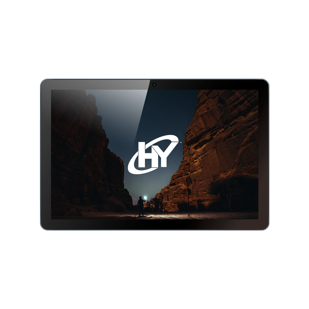 Hyundai HyTab Pro 10LA2, 10.1" Tablet, 1920x1200 FHD IPS, G+G, Android 13, T616 Octa-Core, 6GB/128GB, 8MP/13MP, LTE, Includes Stylus Pen, Earbuds and Screen Protector - Black