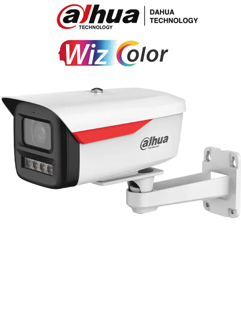 DAHUA DH-IPC-HFW2449M-S-B-PRO - Cámara IP Bullet de 4MP / WizColor