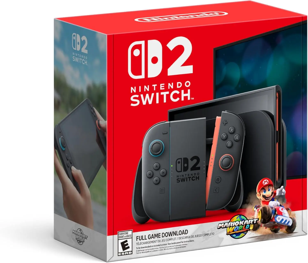 Nintendo Switch 2 + Mario Kart World Bundle