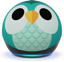 Amazon Echo Dot (5th Gen, 2022 release) Kids | Designed for kids, with parental controls | Owl | UPC 840080543413 (‎C2N6L4)