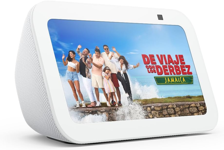 Amazon Echo Show 5 (3rd Generation) | 5.5 Inch Smart display with Alexa - Glacier White