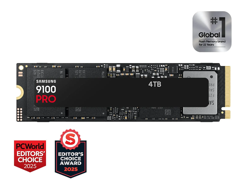 SAMSUNG MZ-VAP4T0B/AM 9100 PRO 4TB SSD NVMe™ M.2