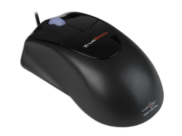 Mouse Óptico TrueBasix TXM-350, USB Color Negro